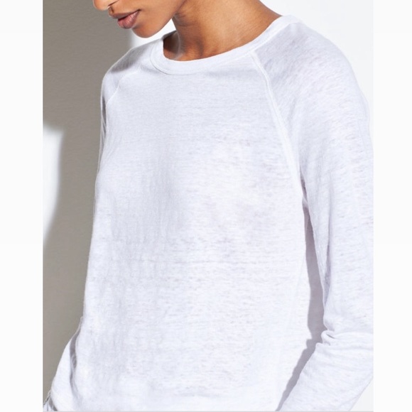 Vince Tops - Vince White Long Sleeve Top
